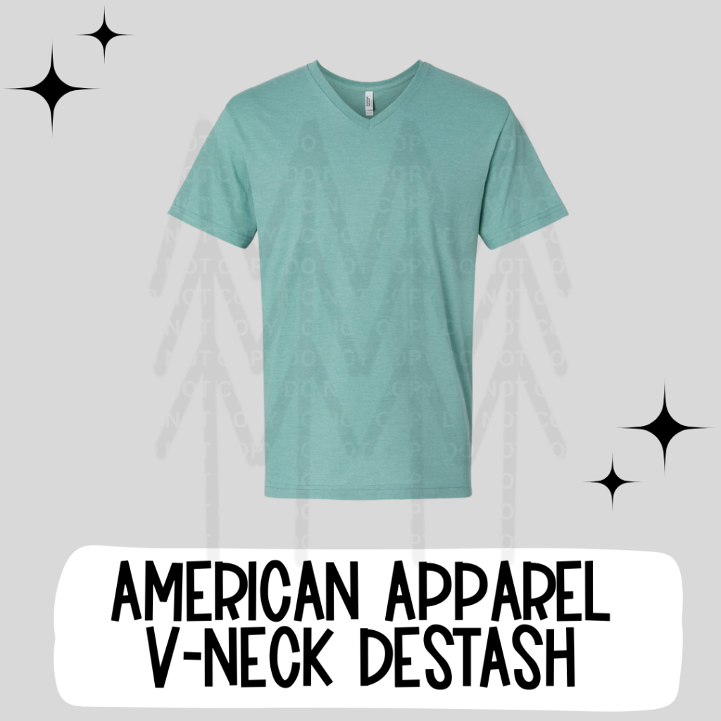 Destash - American Apparel 2006CVC V-Neck Tee Shirts
