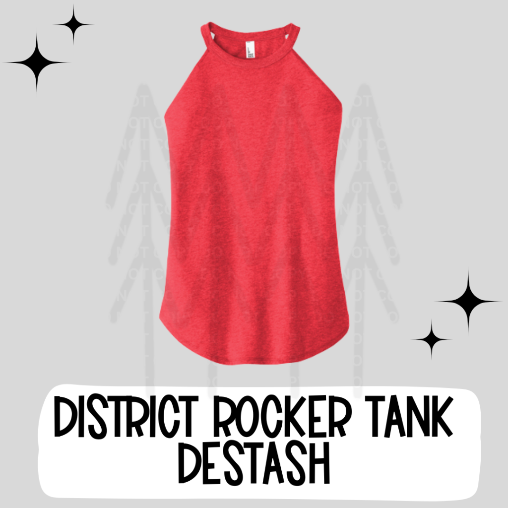 Destash - District DT137L - Rocker Tank Shirts