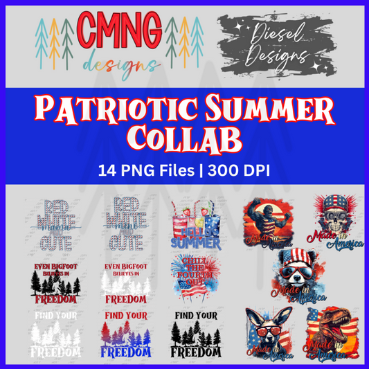Patriotic Summer Collab With Diesel Designs Digital