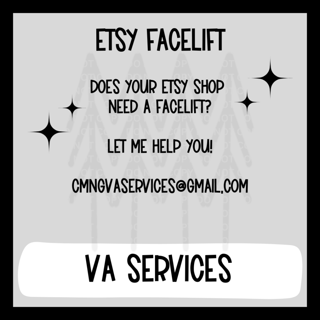 Va Service - Etsy Facelift Digital