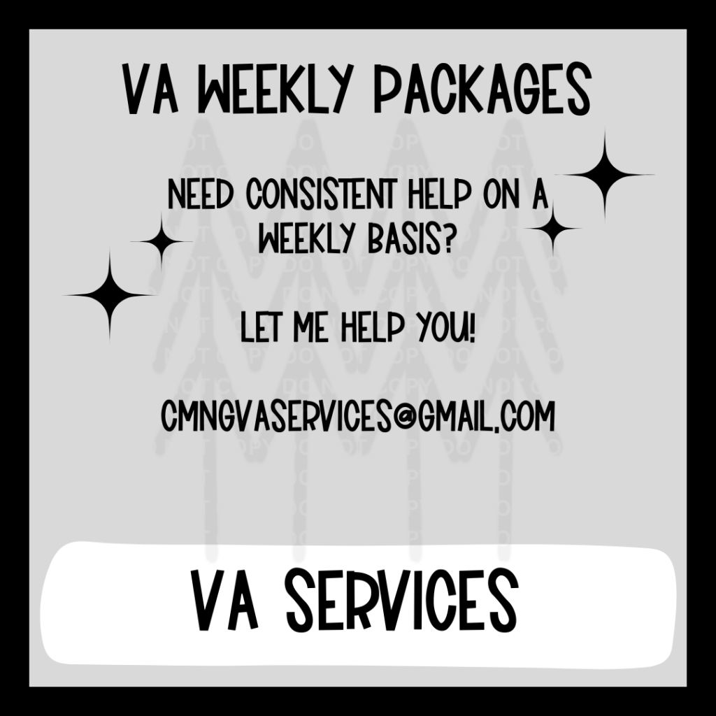 Va Service - Weekly Packages Digital