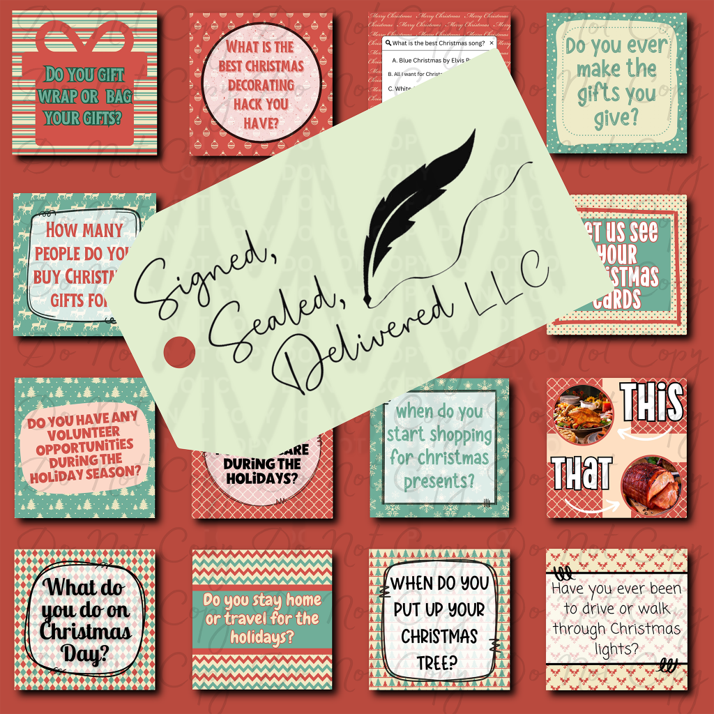 Get You Through The Holidays Engagement Collab Mega Bundle Digital