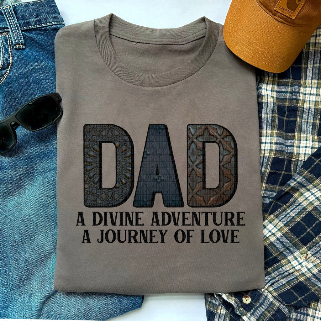 A Devine Adventure - Journey Of Love Dad (Dtf Transfer) Transfer