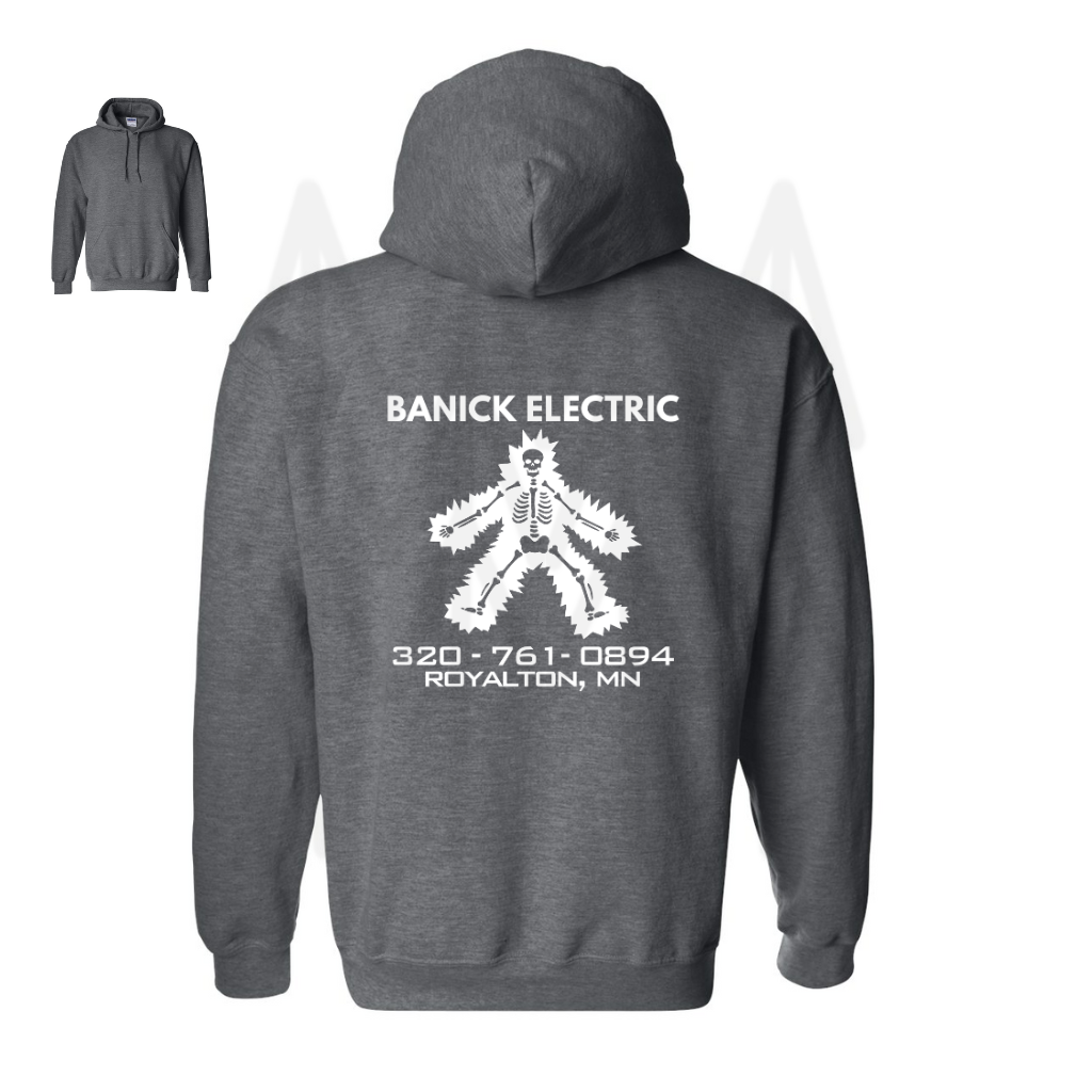 Banick Electric - White Design Shirts