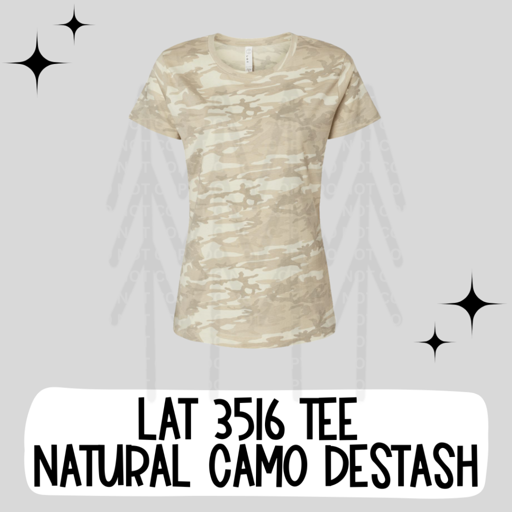 Destash - LAT 3516 - LAT - Natural Camo Shirts