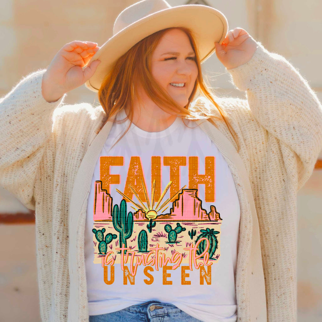 Faith Is Trusting The Unseen (Dtf Transfer) Transfer